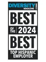 best Hispanic employer 2024 award image