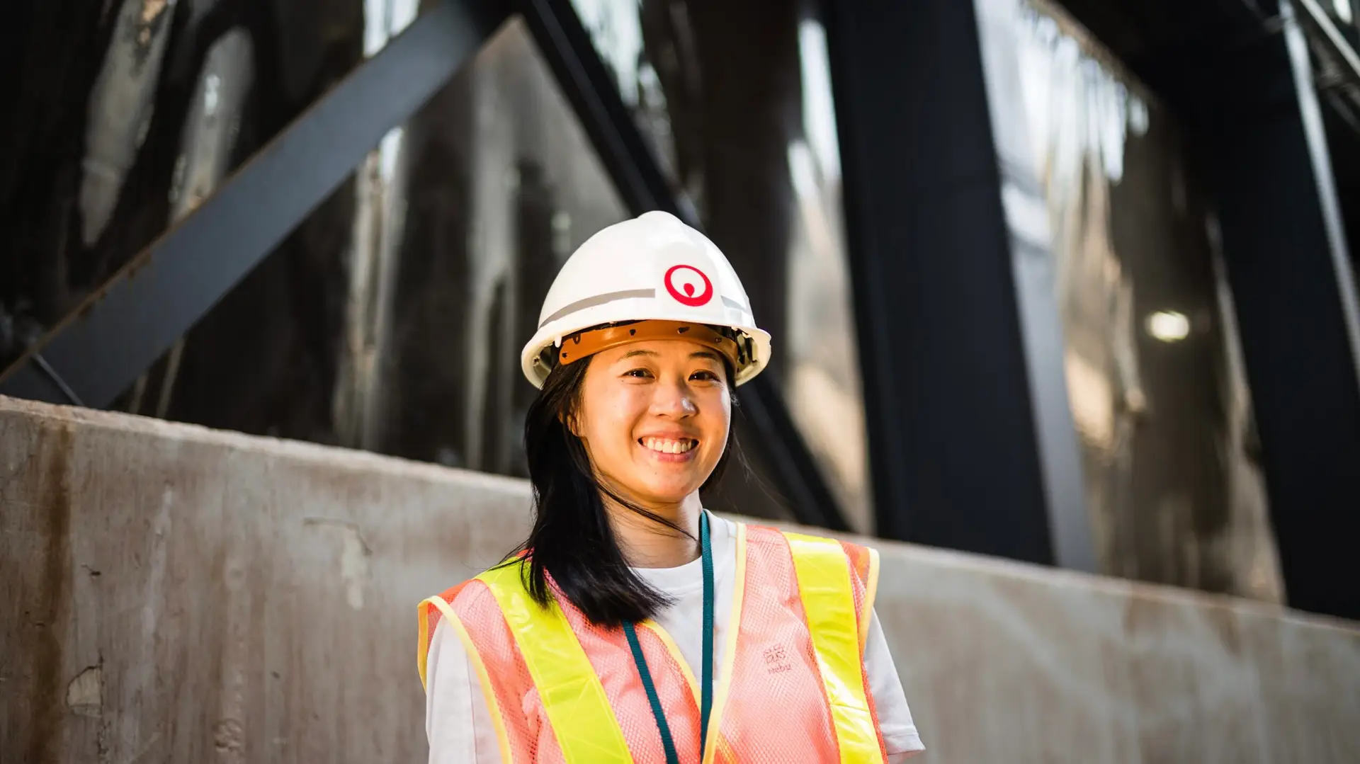 an image of a female engineer